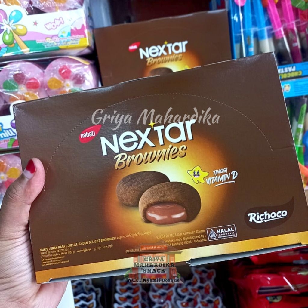 

Nextar brownies Nabati 1 box isi 10 pcs Snack box