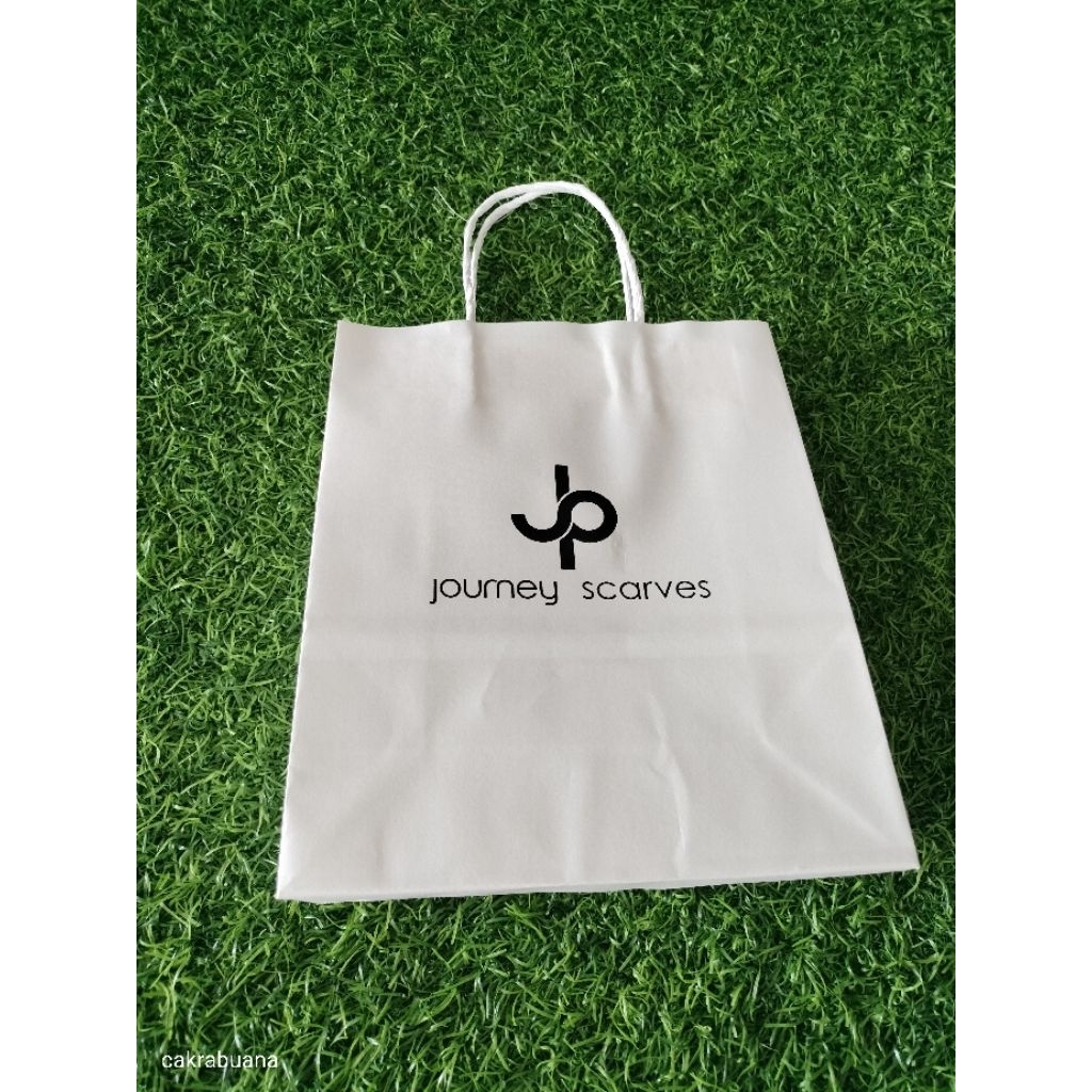 

Paper bag by Journey Scarves
