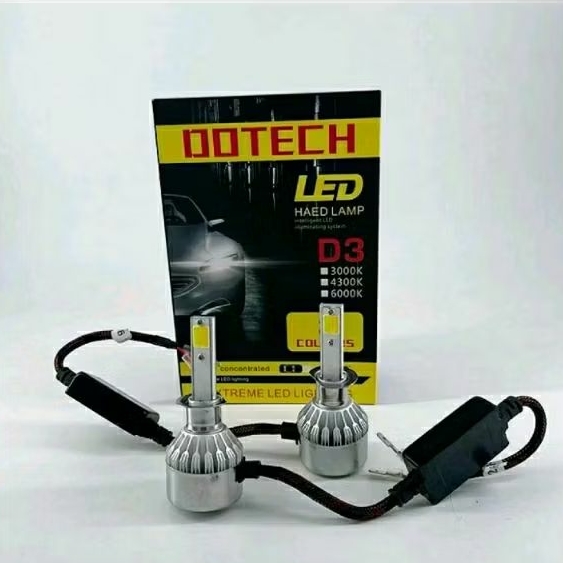 LAMPU LED DOTECH H11 3WARNA
