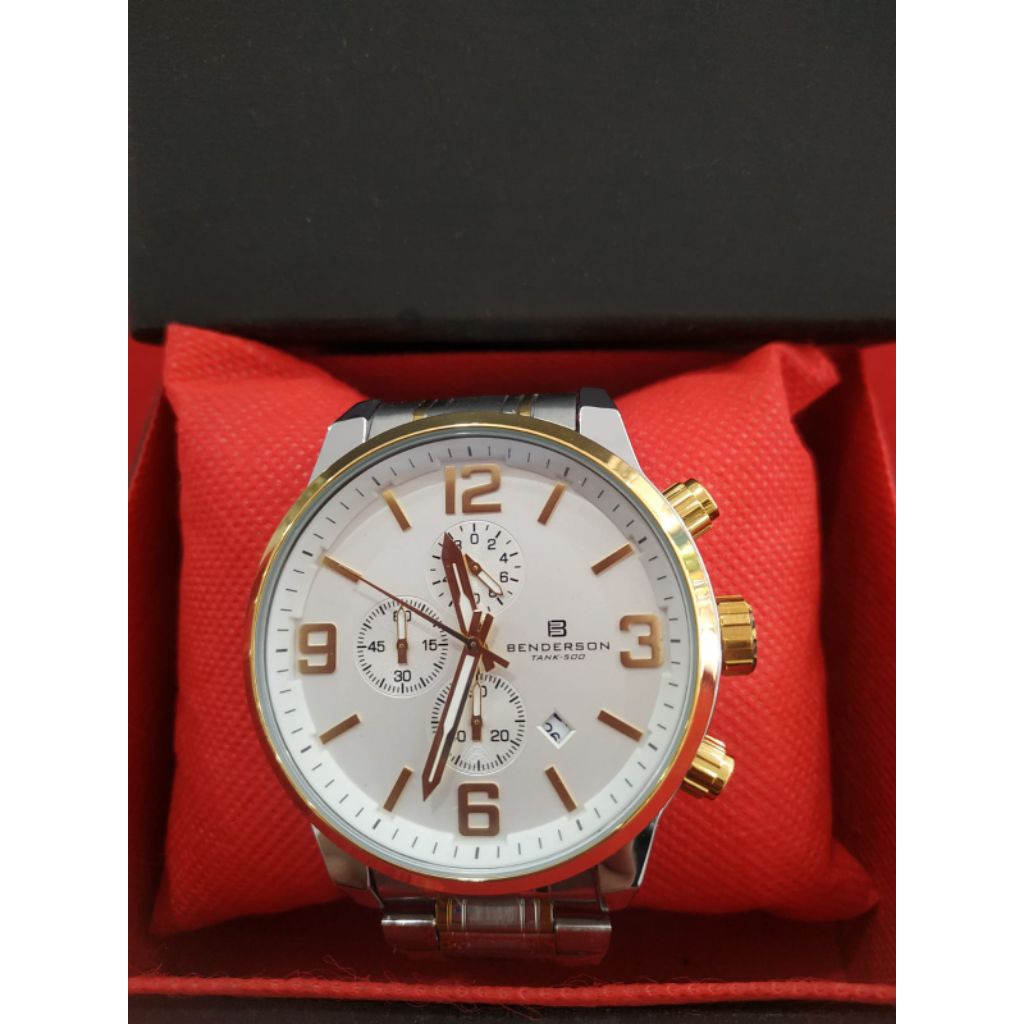 Jam Tangan Pria BENDERSON 1737M Original