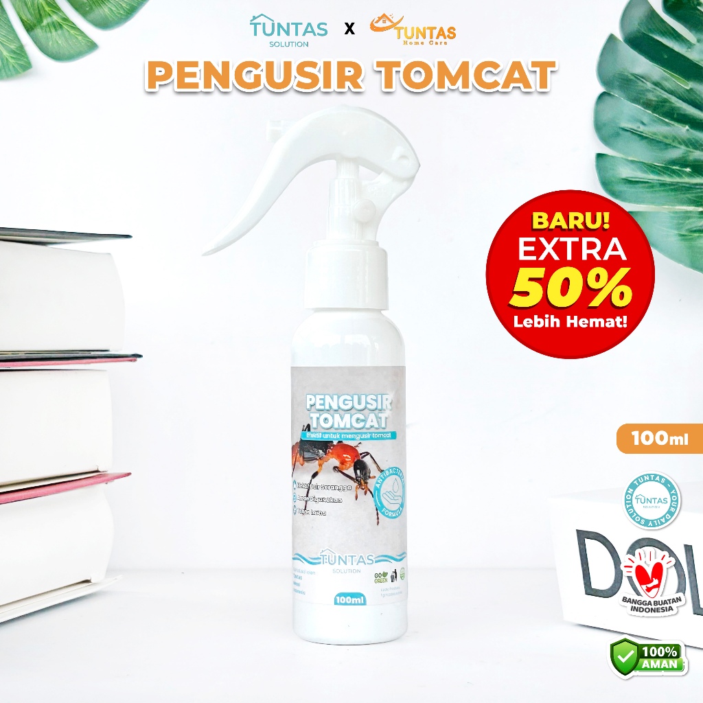 TUNTAS Pembasmi Tomcat Anti Hama Pengusir Serangga Tomcat Paling Ampuh Dalam Rumah 100ml
