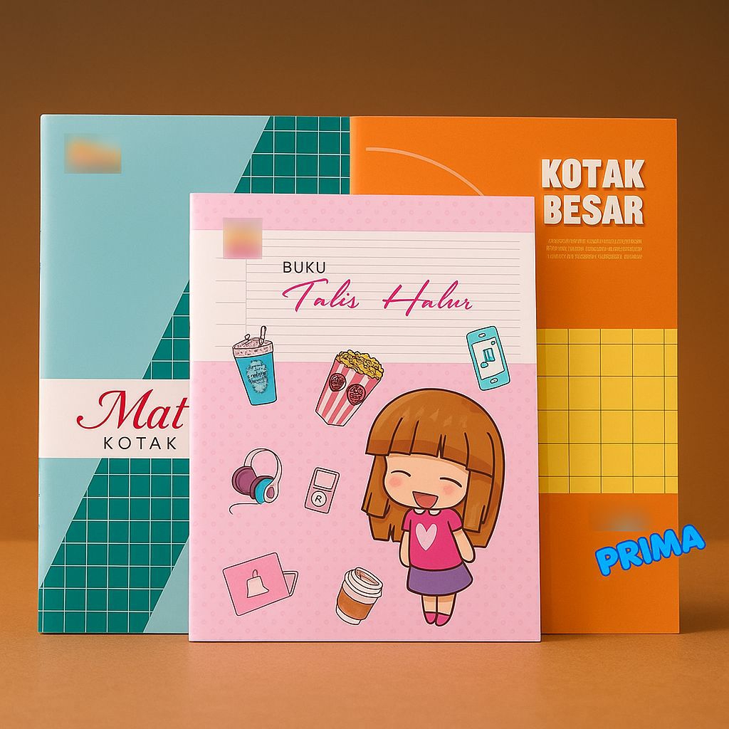 

BUKU STRIMIN / BUKU KOTAK BESAR / BUKU KOTAK KECIL 1cm