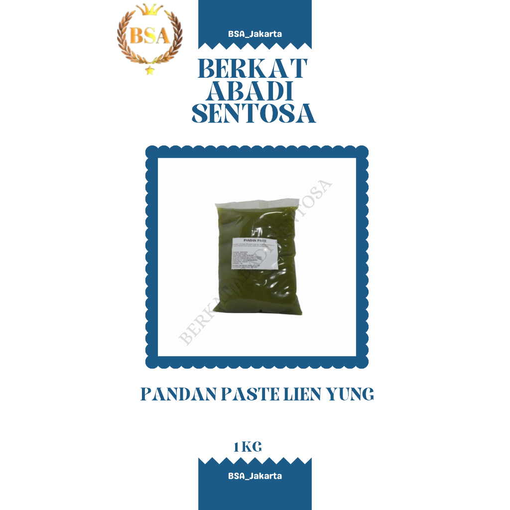 

PANDAN PASTE LIEN YUNG (1 KG)