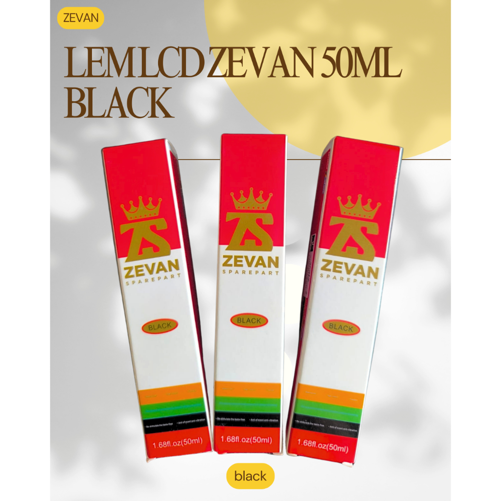 

LEM LCD ZEVAN 50ML BLACK