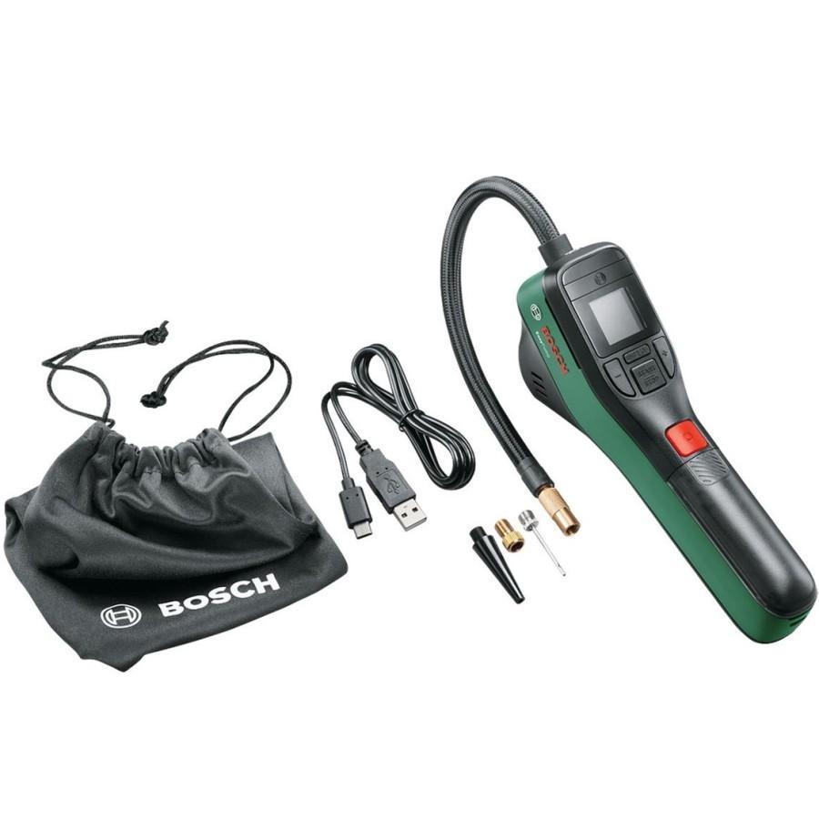 Air Pump Bosch Easy Pump Pompa Angin Mobil Sepeda Portable Electric Alat Serbaguna Penambah Angin Ba