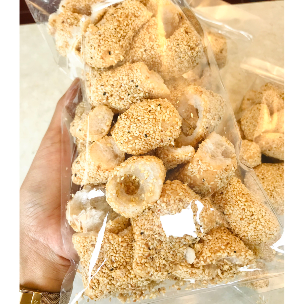 

Patahan Manco Bola Wijen 500gr 250gr Remukan Rembesan Remahan Puing