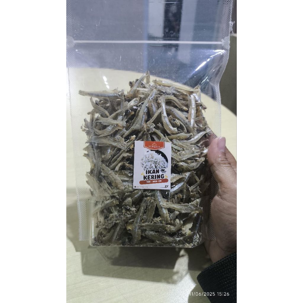 

Ikan Teri Kacang Belah Super