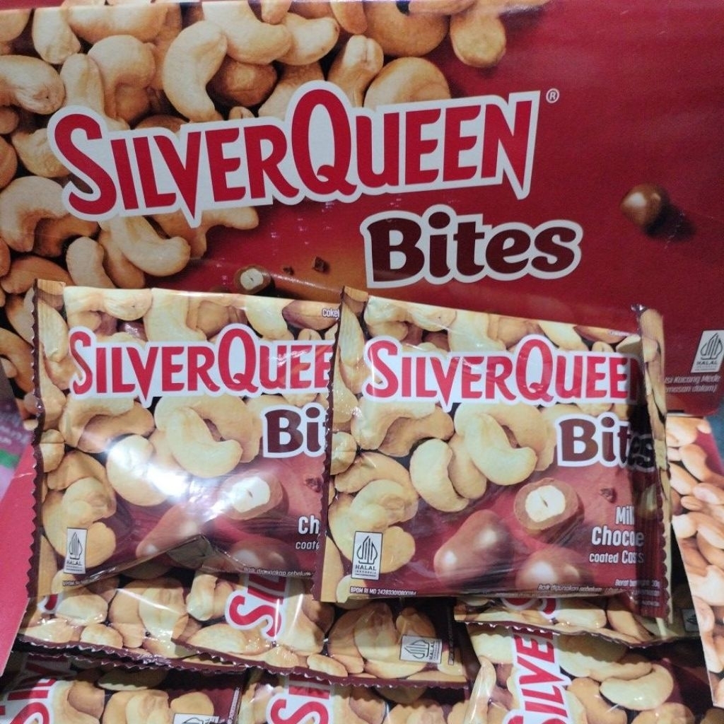 

Silverqueen Bites milk chocolate 30gr/Silver Queen Bites