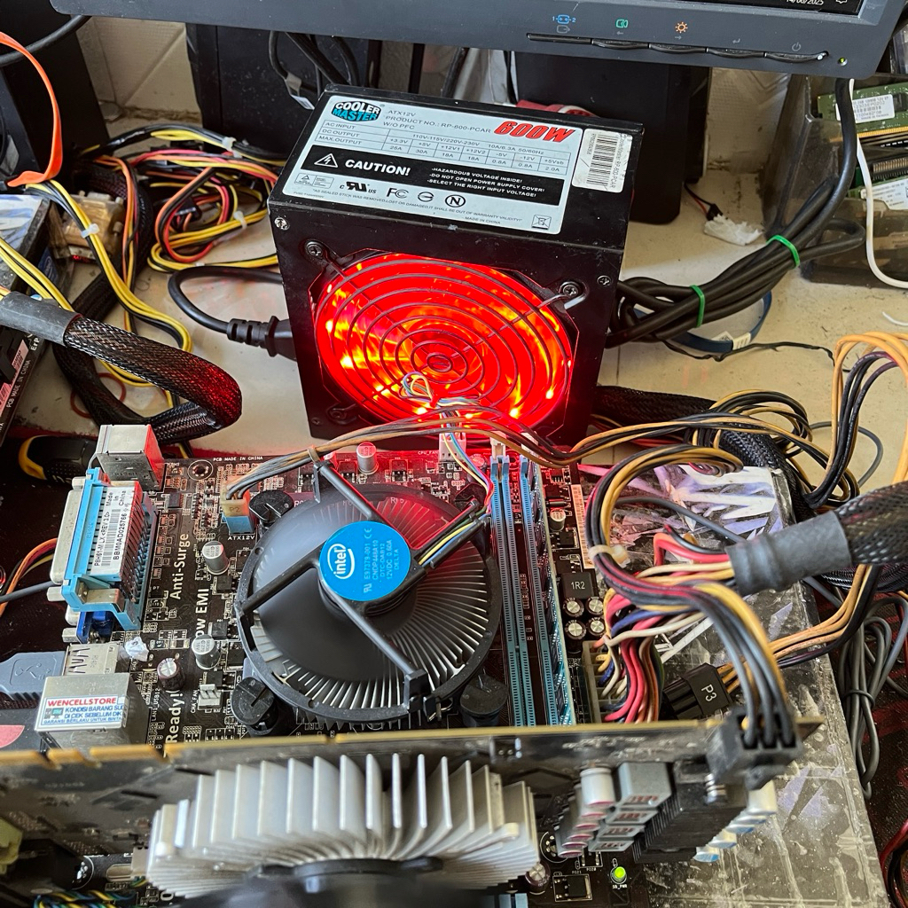 PSU GAMING COOLER MASTER 600W PURE