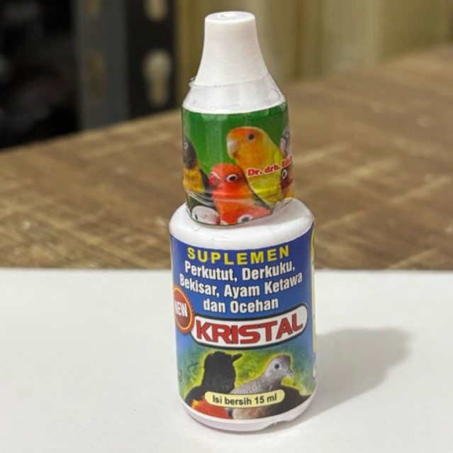 KRISTAL DR.EDHI VITAMIN BURUNG KICAU KRISTAL DR EDI MENINGKATKAN SUARA GACOR