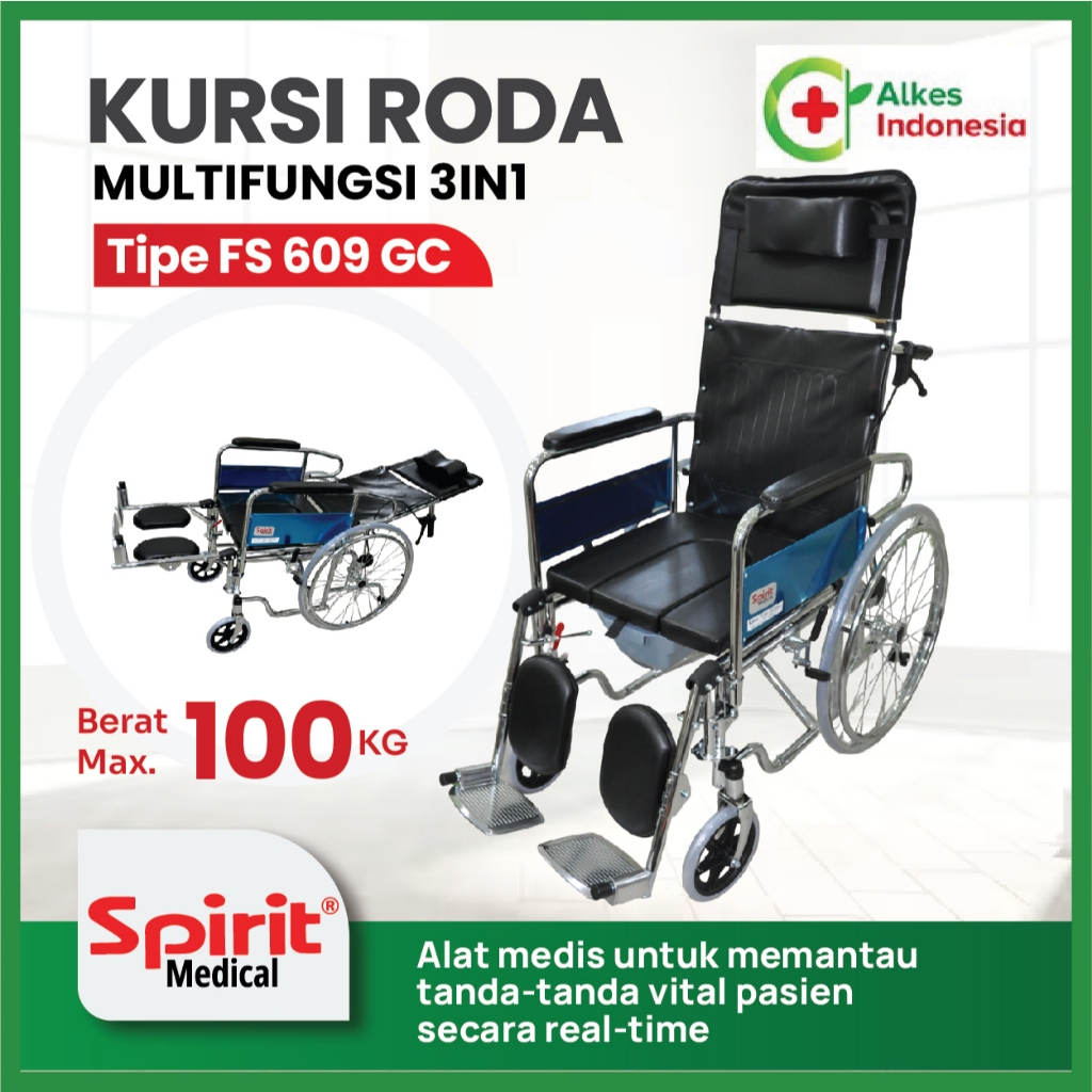 Spirit Wheel Chair FS 609 GC