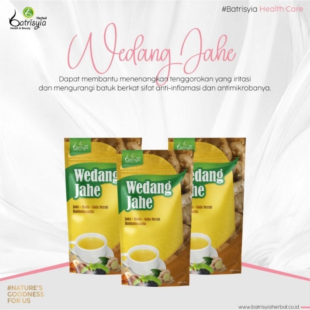 

Batrisyia Wedang Jahe ~dapat mengurangi rasa nyeri akibat haid~