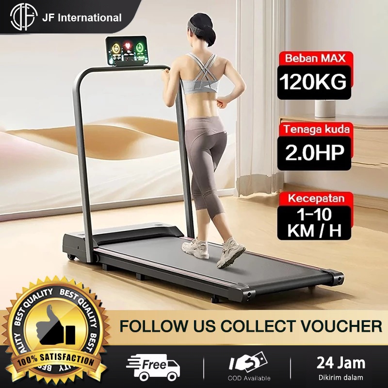 NEW JF Treadmill Elektrik Treadmill Listrik Treadmill Murah Treadmill Termurah Treadmil Folding
