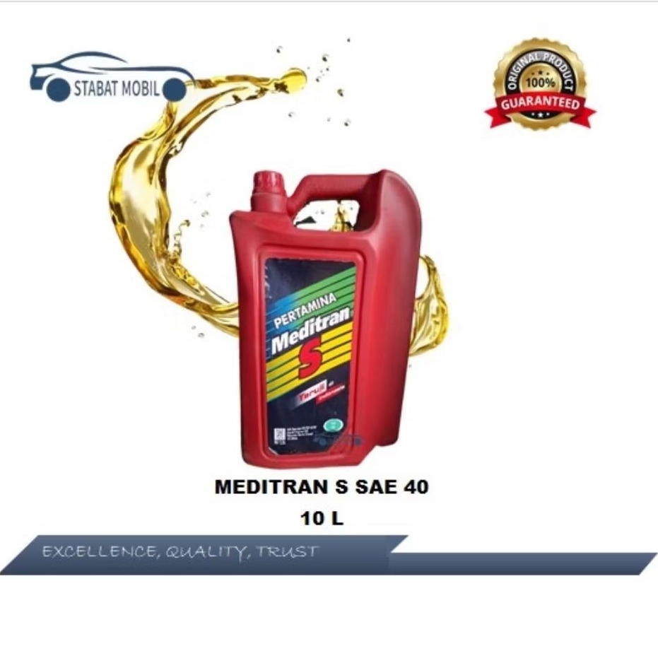 Pertamina Meditran S SAE 40 (10 L) Oli Solar