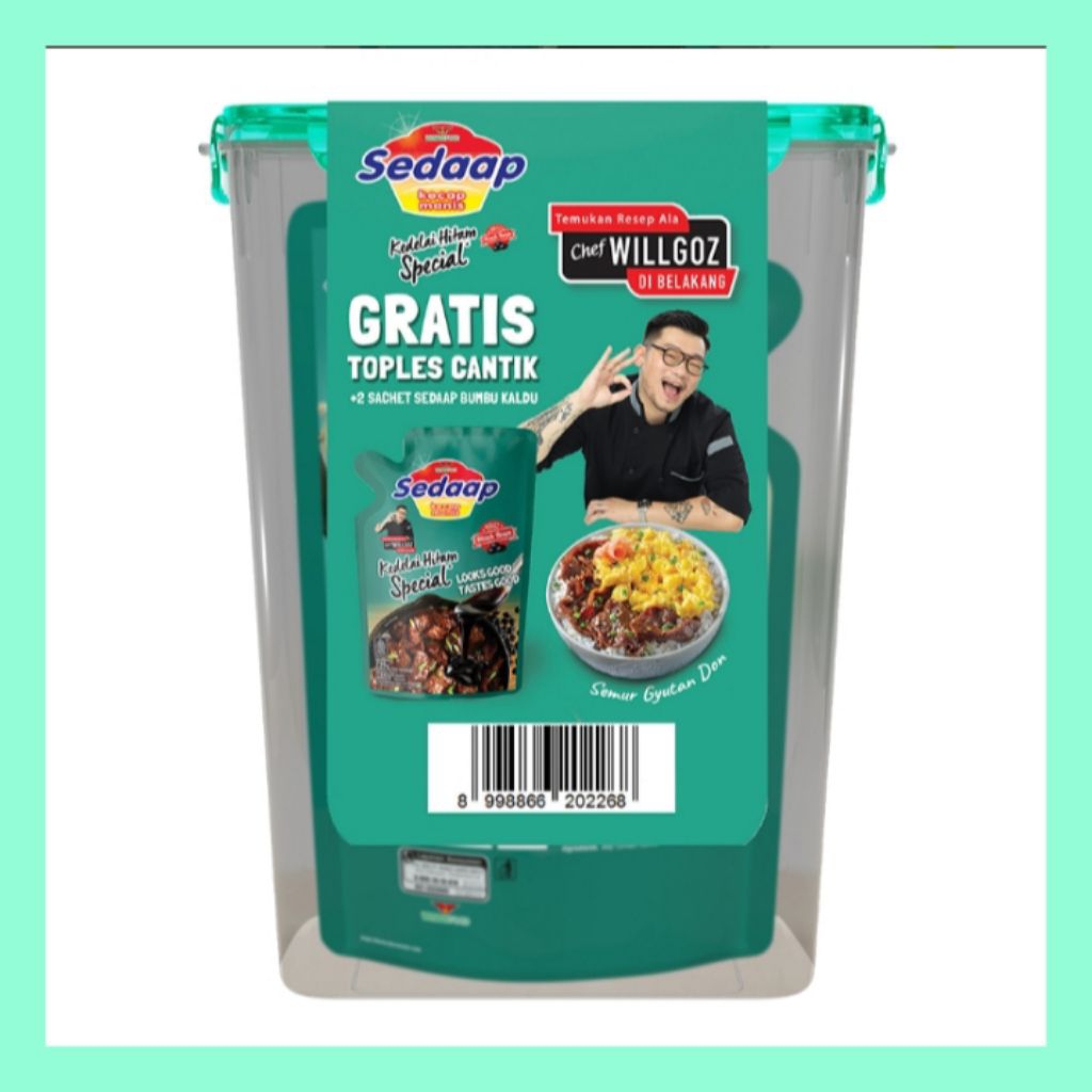 

Sedaap Kecap Manis Kedelai Special Refill 725 g
