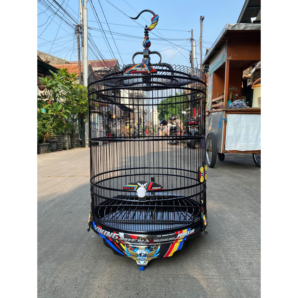 SANGKAR KANDANG MURAI RADJA VIKING ARENA ruji fiber no 2