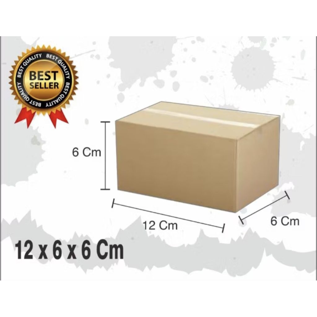 

box packing kardus tebal ukuran 12x6x6