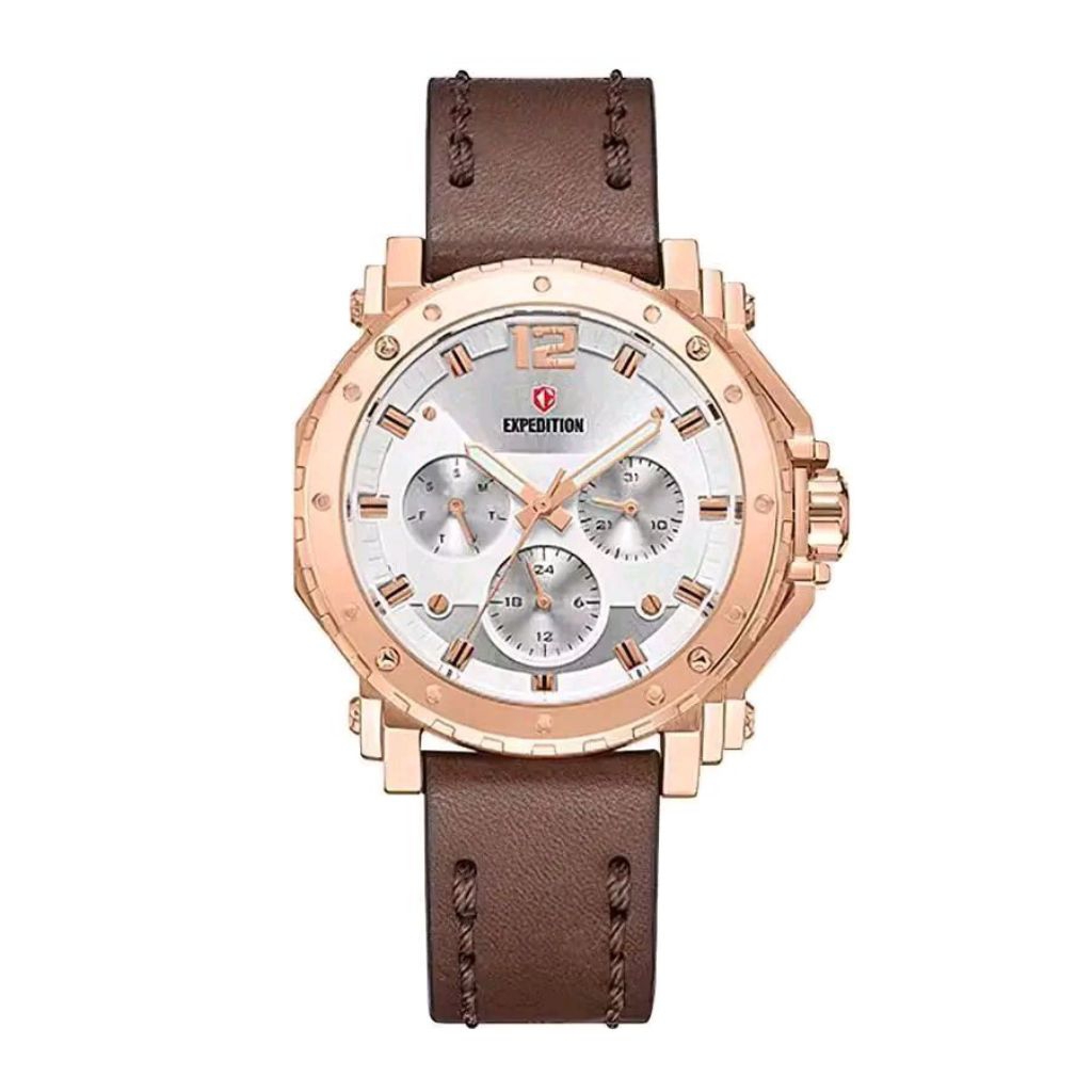 [DUNIA ARLOJI PONTIANAK] Jam Tangan Pria Expedition Original Seri E 6402 Jam Tangan Cowok Expedition