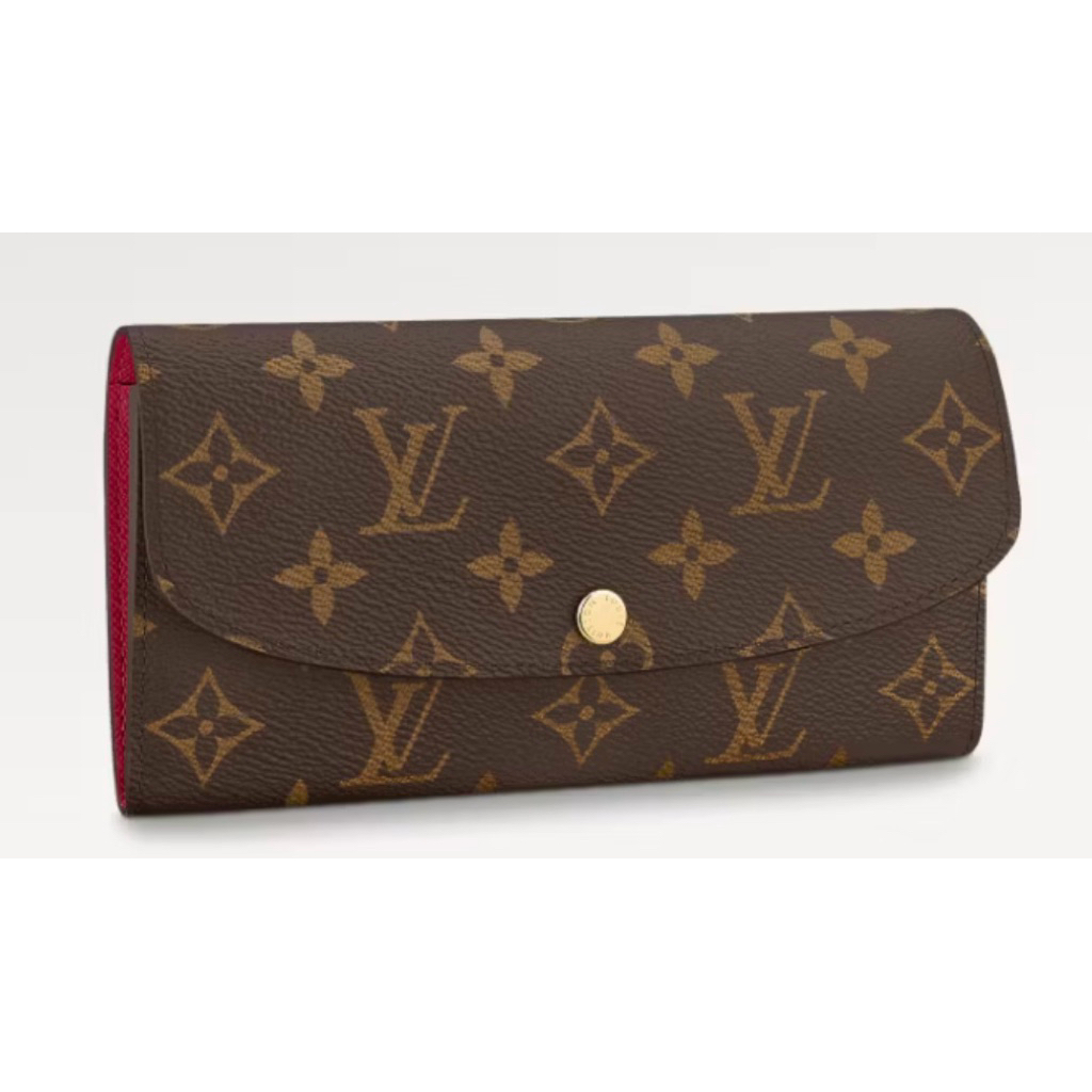 100% Authentic Louis Vuitton Emilie Wallet LV Ladies Long Wallet