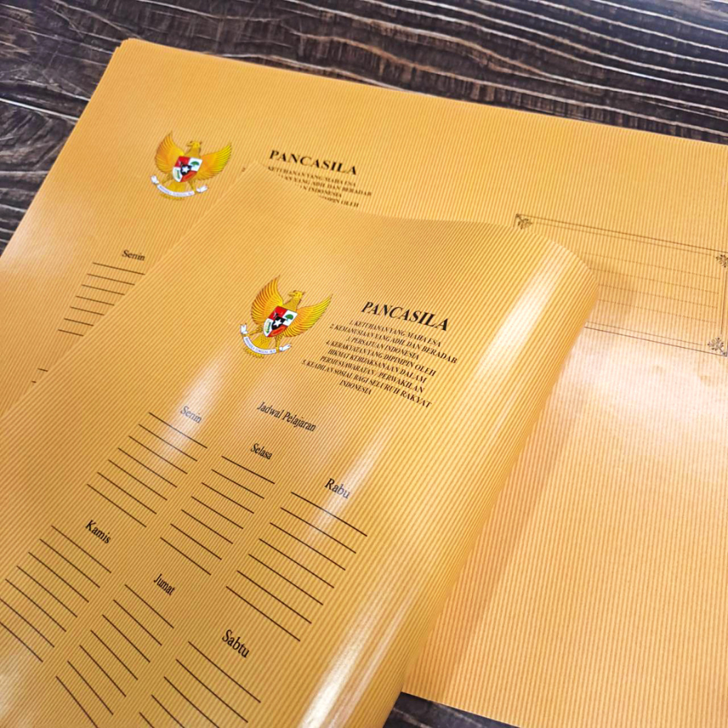 

KIKY Sampul Buku Tulis Coklat 25 x 36 cm Isi 20 Lembar