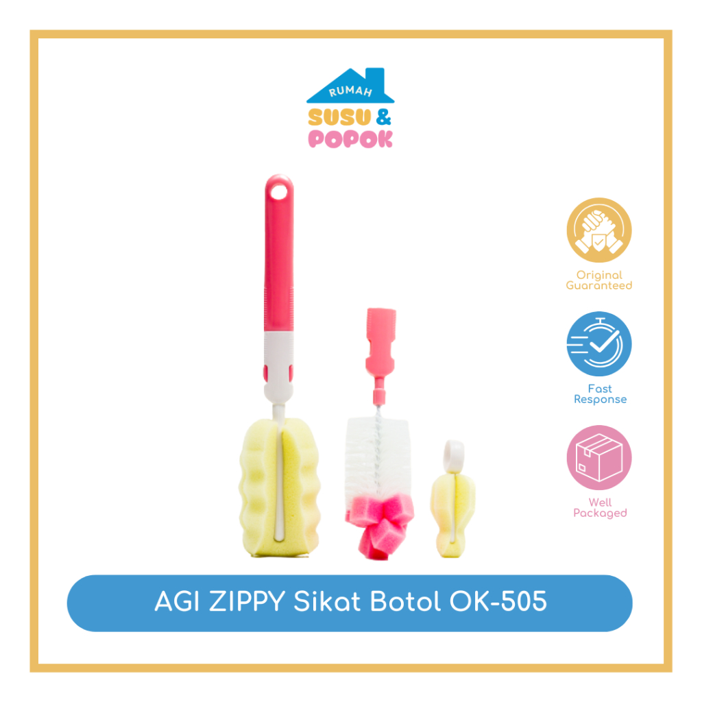AGI ZIPPY Sikat Botol OK-505