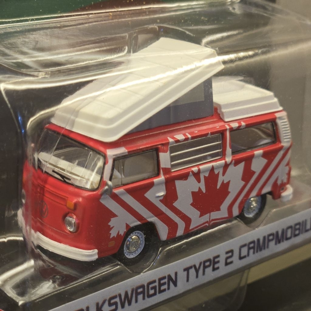 Greenlight 1/64 VW Volkswagen T1 Kombi Type 2 Campmobile Canada Rio Rare