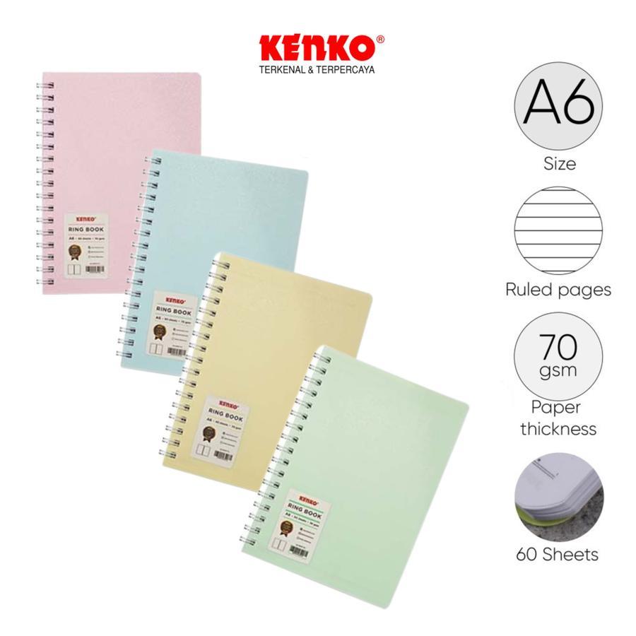 

RING BOOK KENKO A6 A6-RNPP-PC