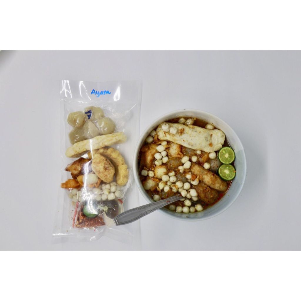 

baso aci puyuh,cumi,mercon,mozza dan jamur