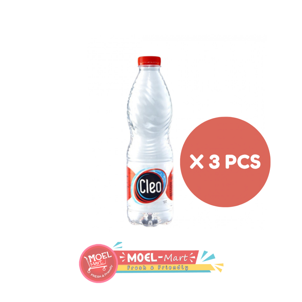 

CLEO 550ML X 3 BTL #BelanjaHematDiMoelmart