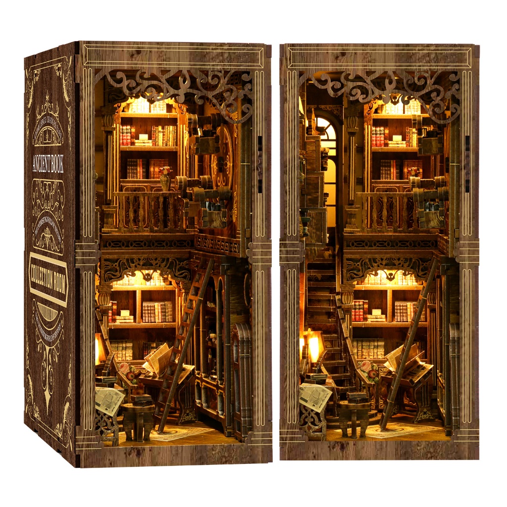 Ancient Book Collection Book Nook DIY