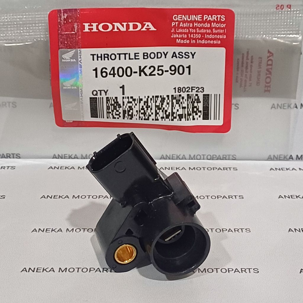 Sensor Throttle Body  TPS 16400-K25-901 Honda BeAT FI eSP POP, Vario 110 FI, Vario 125, Vario 150, S