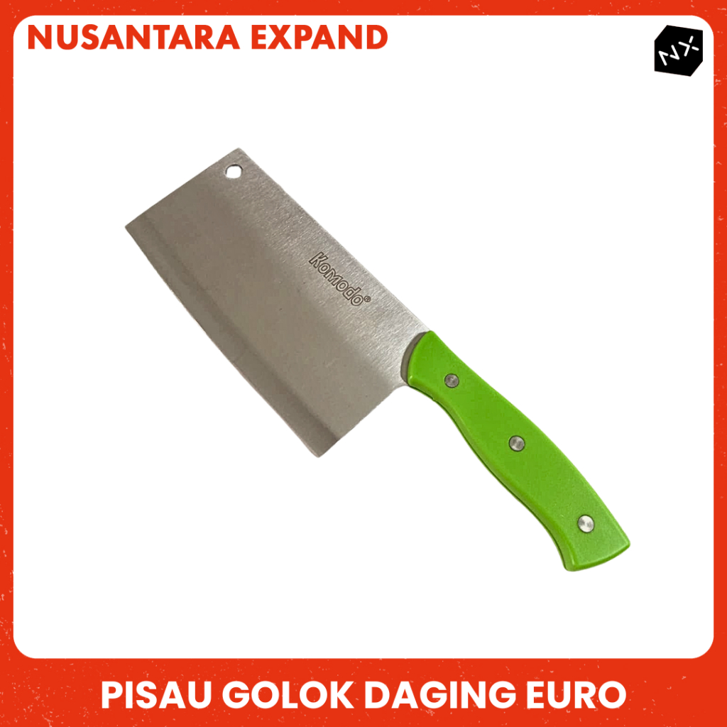 Pisau Dapur Komodo Euro / Pisau Potong daging