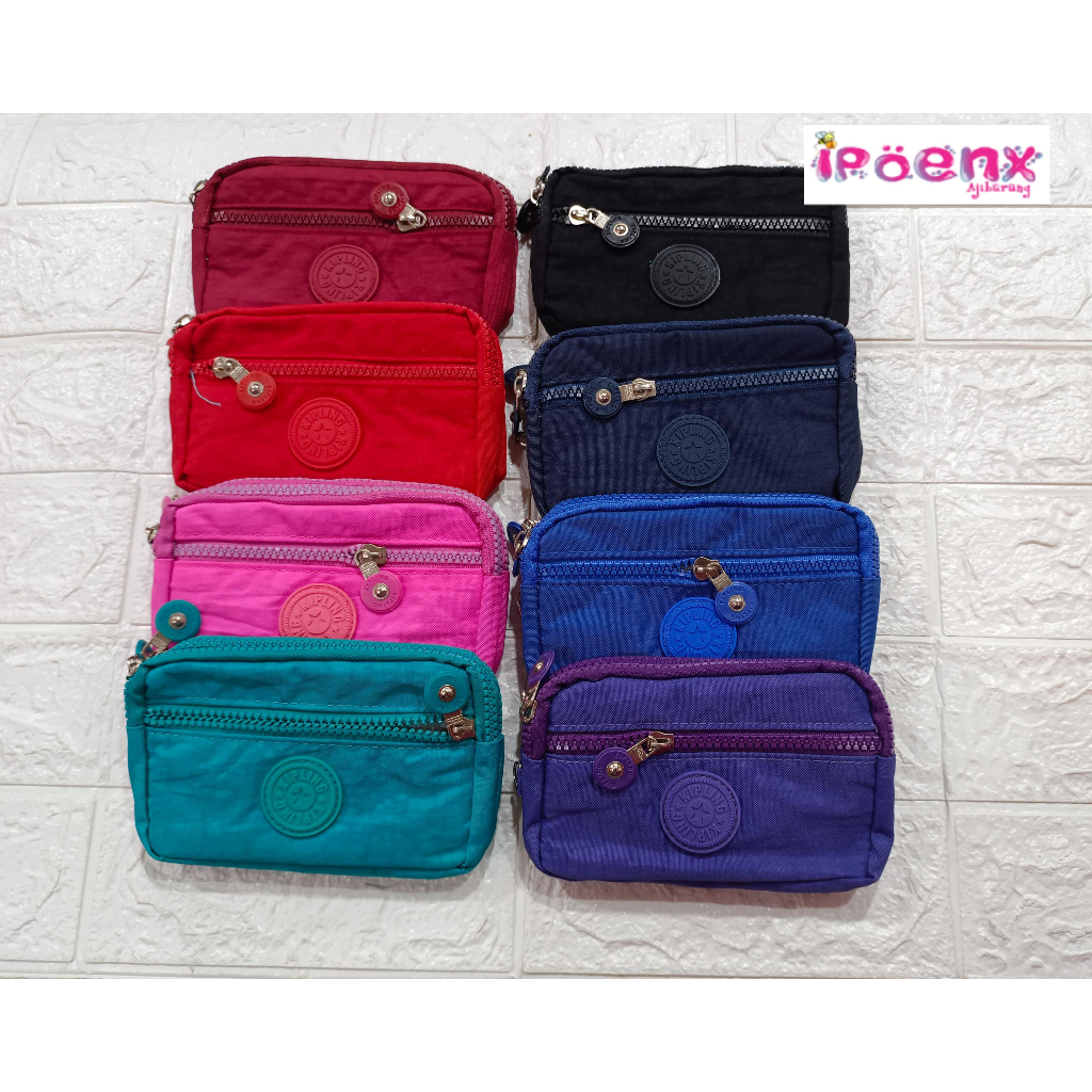 DOMPET KOIN WANITA DOMPET HP 3 RESLETING SARUNG HP WATERPROOF