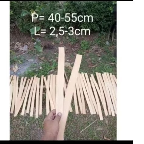 

iratan bambu termurah(per 1pcs) bahan anyaman/tali bawang