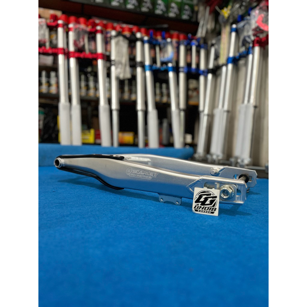SWING ARM ALUMINIUM MODEL KTM PANJANG 66 SCARLET RACING CRF KLX DTRACKER WR