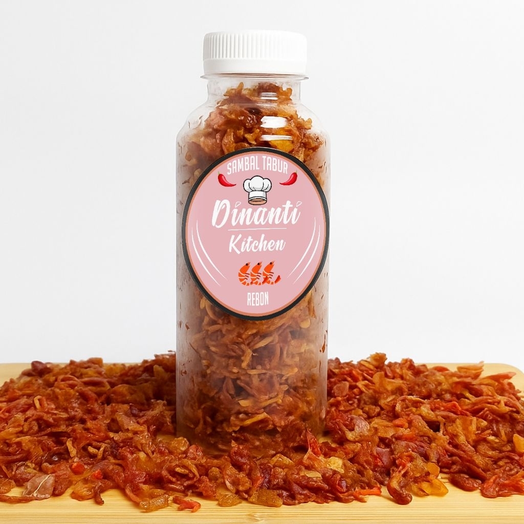 

sambal tabur bawang rebon / sambal rebon / sambal bawang