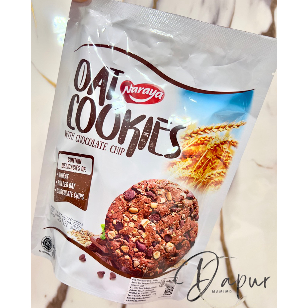 

Naraya Oat Cookies with Chocolate 150 gr