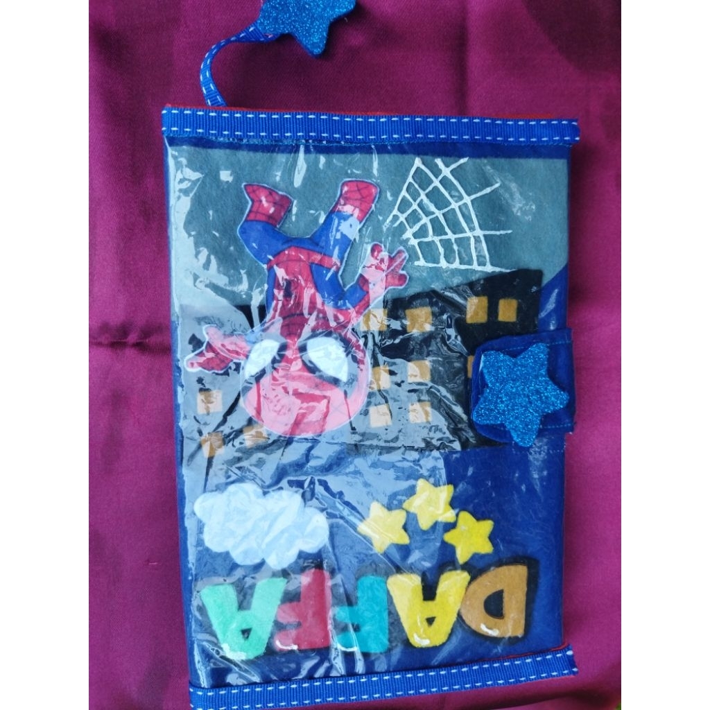 TERMURAH Sampul iqro kain flanen Iqro kecil, Qiroati, Prestasi, Umm.