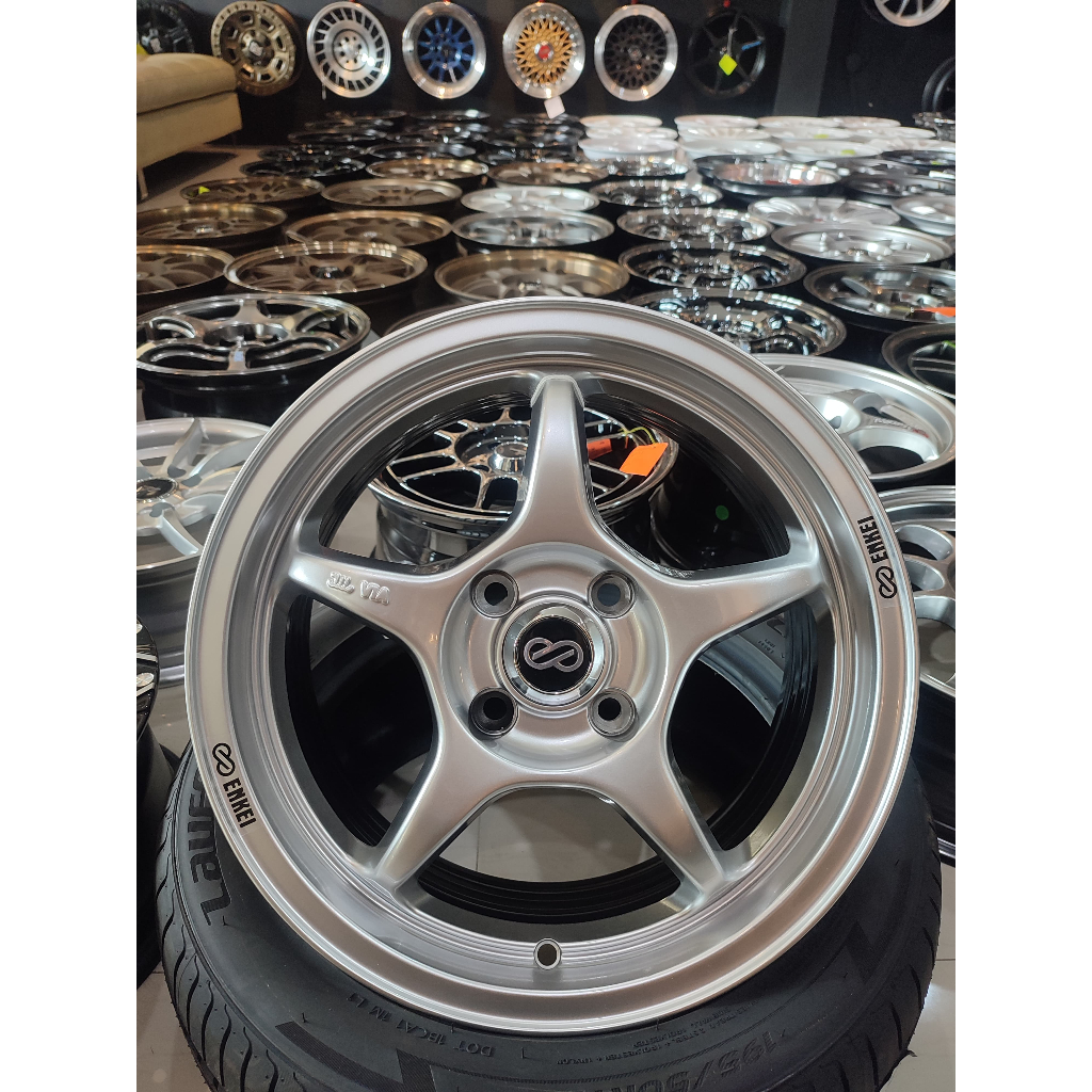 ENKEI TUNING SC30 LS5316 15X6.5(100)4 42 HYPER SILVER