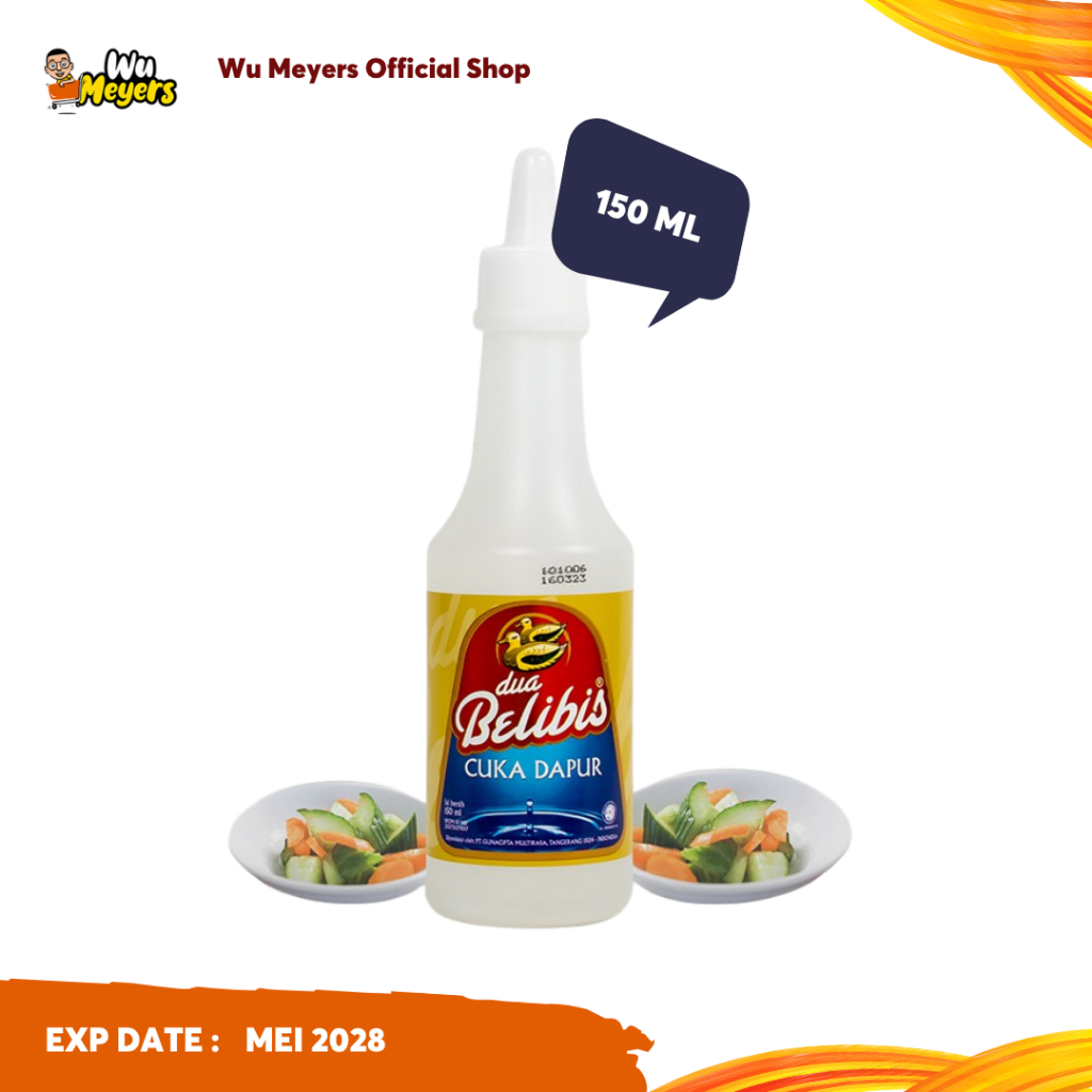 

Cuka Dapur Cap Dua Belibis 150 ml Cuka Dua Belibis