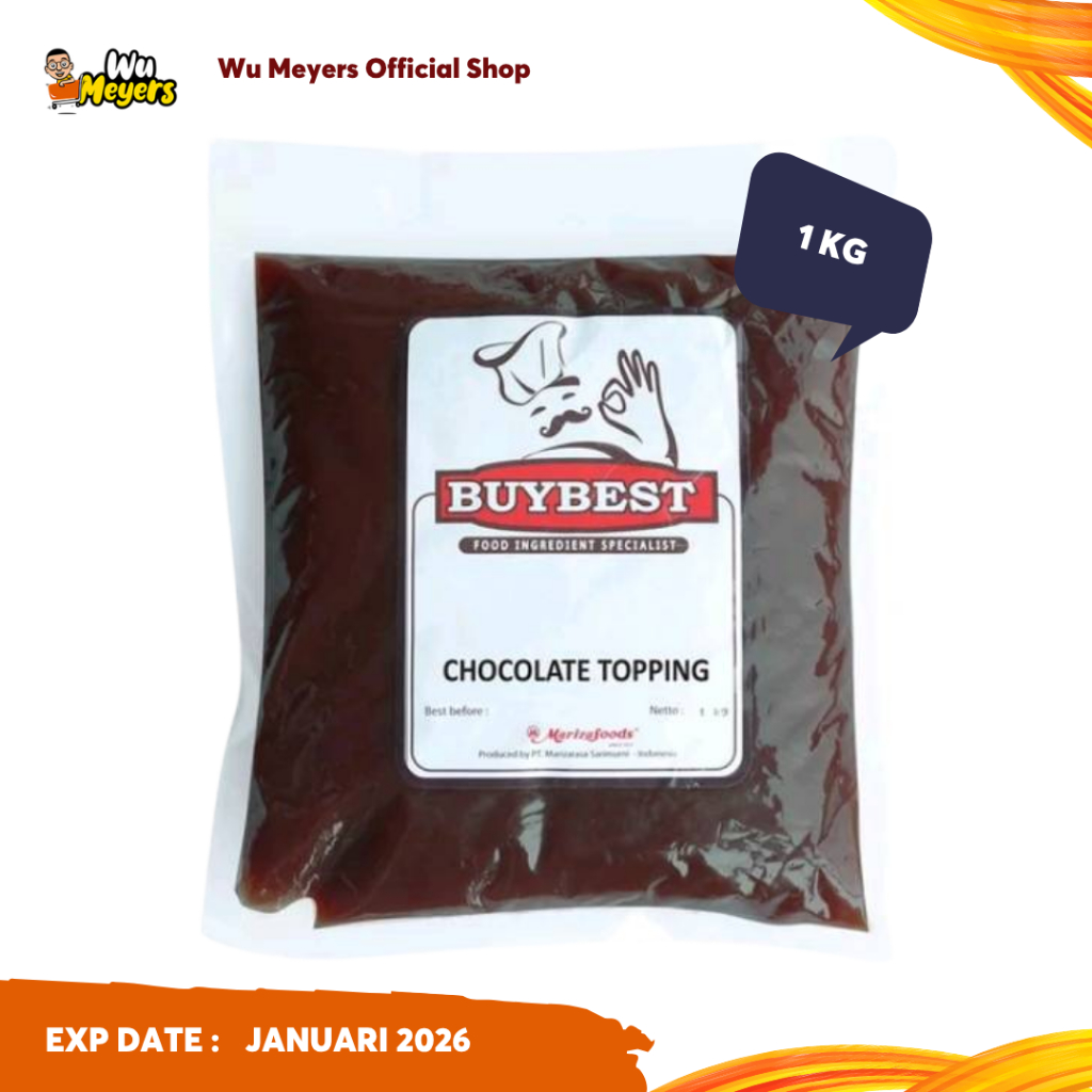 

BuyBest Chocolate Topping - Selai Toping Coklat Refill 1kg