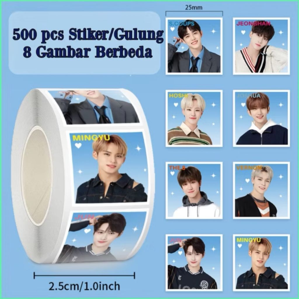 

STICKER ROLL IVE SEVENTEEN STICKER TEMPEL KPOP