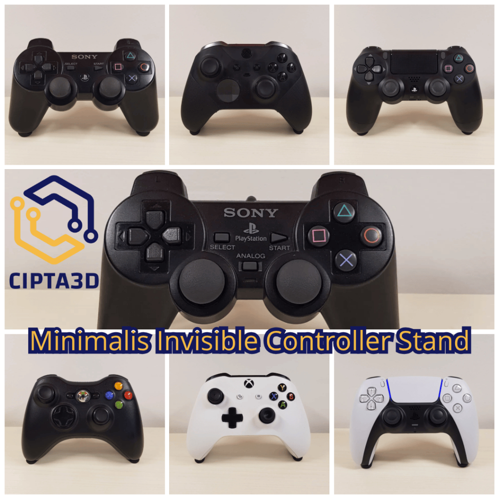 Stand Invisible, Minimalistic Stand For PS2, PS3, PS4, PS5 & Xbox Series