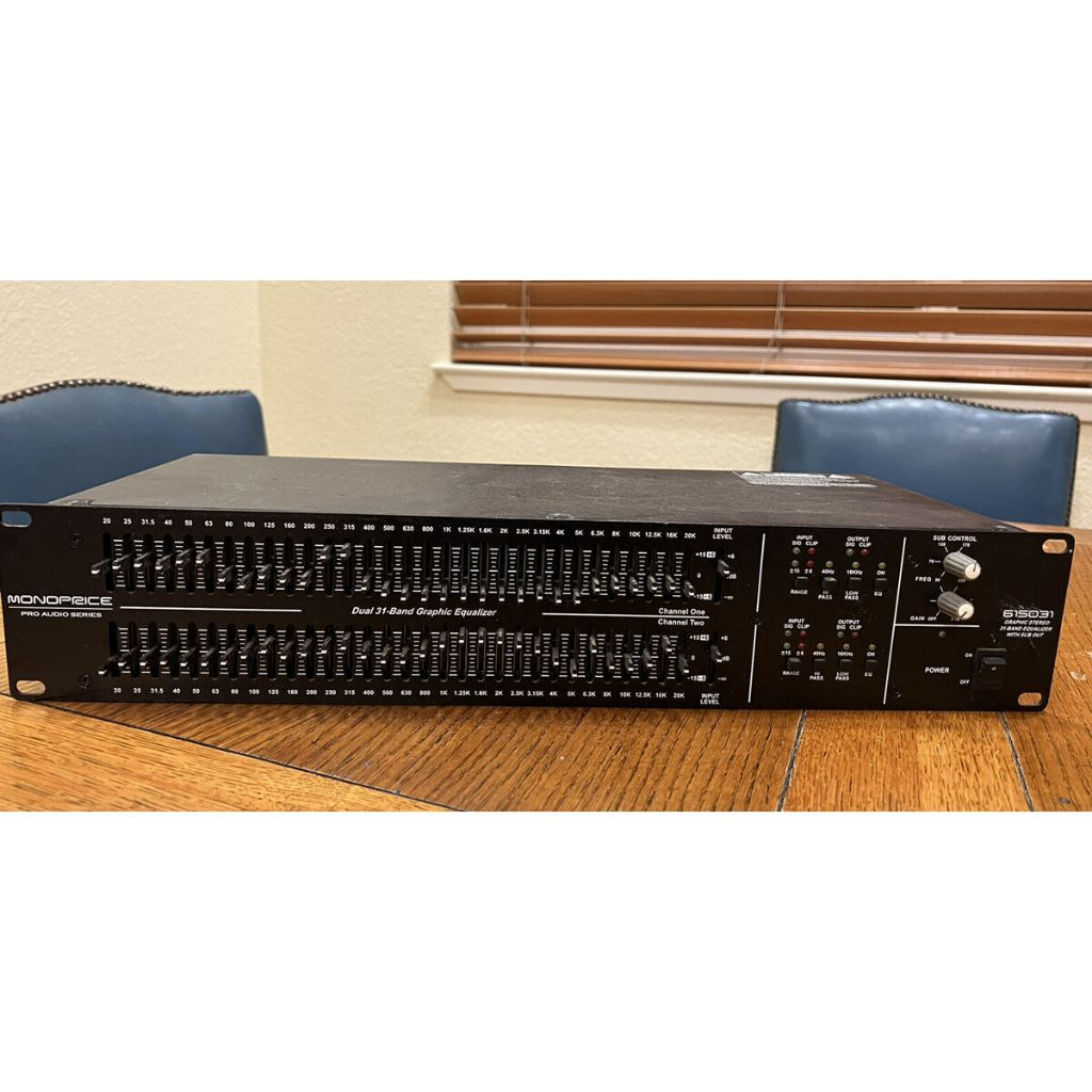 EQUALIZER  DIGITAL TOPP PRO TEQ 231 SW ORIGINAL / Equalizer 231 equalizer 231 (31band) Equalizer DBX