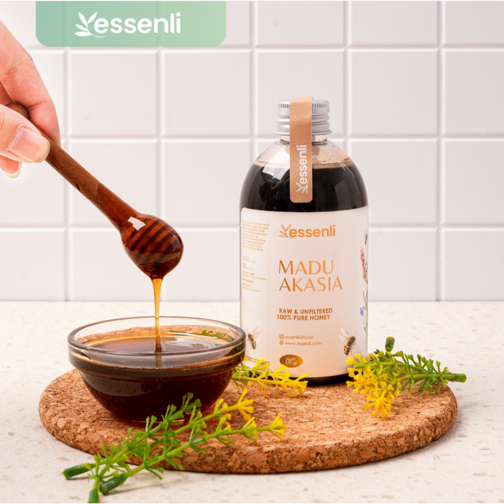

ESSENLI Madu Akasia Murni Asli Raw Honey
