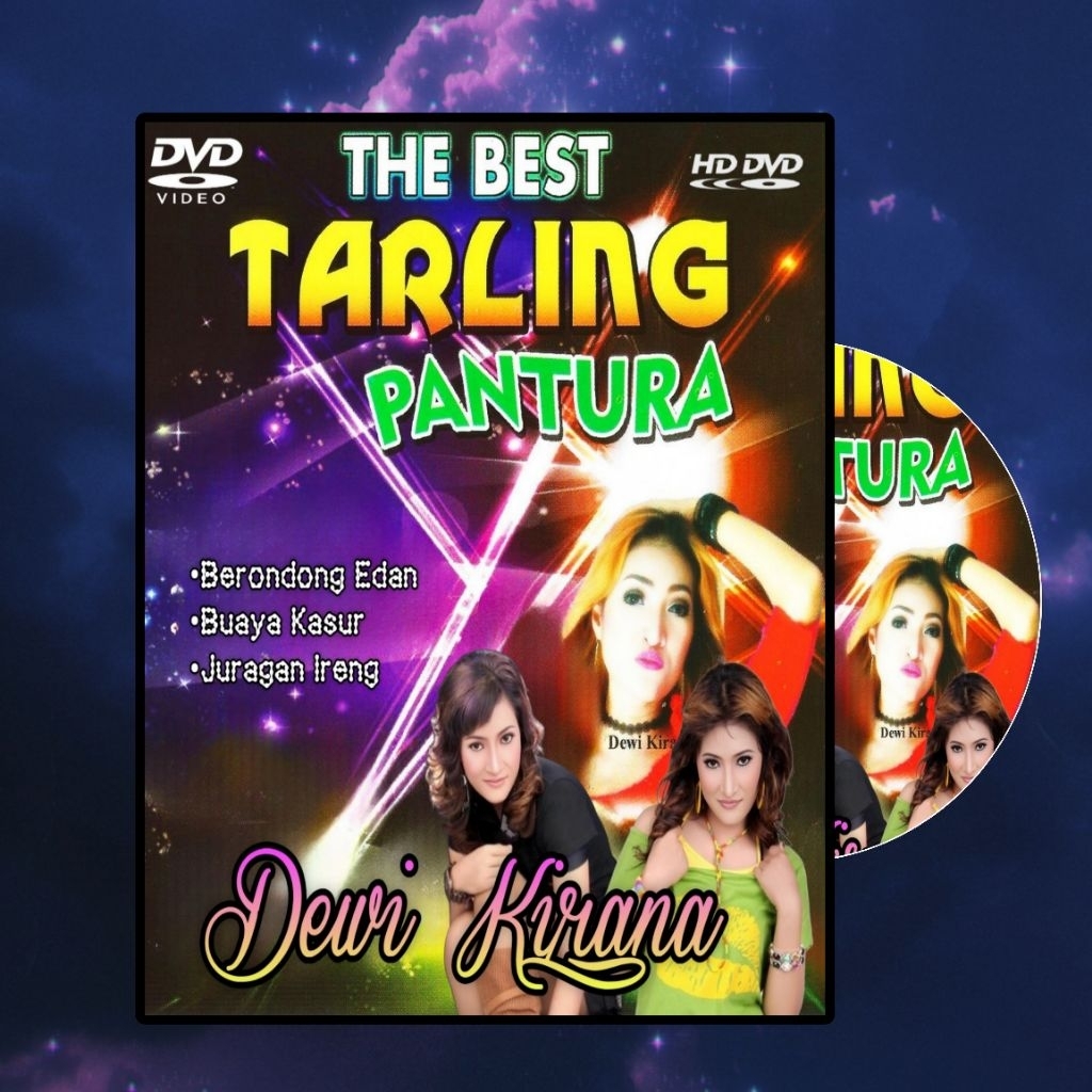 Kaset DVD Lagu Tarling Pantura Dewi Kirana Full Album Terpopuler - DVD Mobil Musik Dangdut Tarling P
