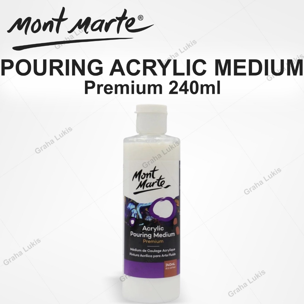 

KODE T45N Mont Marte Premium Acrylic Pouring Medium 24ml