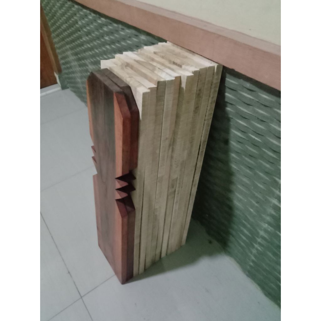 papan nisan kayu penutup liang lahat/padung/perlengkapan jenazah