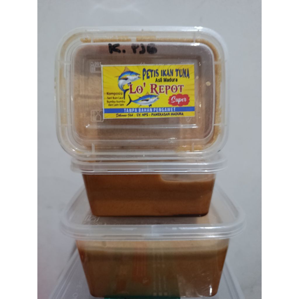 

Petis Ikan Tuna Asli Madura LO' REPOT- Petis Madura