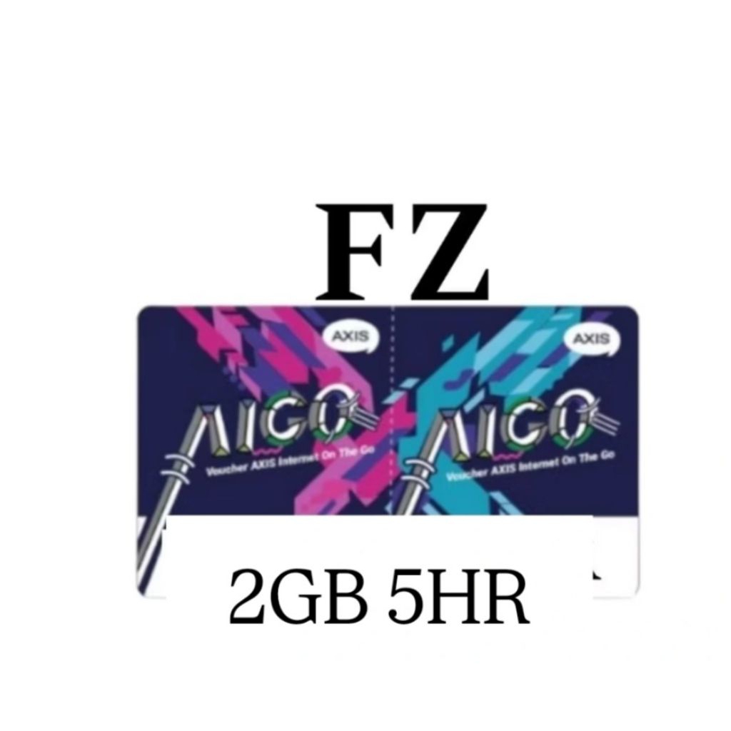 Voucher Axis 2 GB + Bonus Aigo 5 Hari Nasional